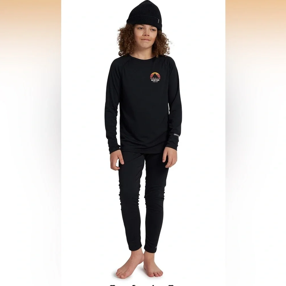 🔥Burton🔥 Base layer Dry ride set Sz XS NEW Black Price Firm!